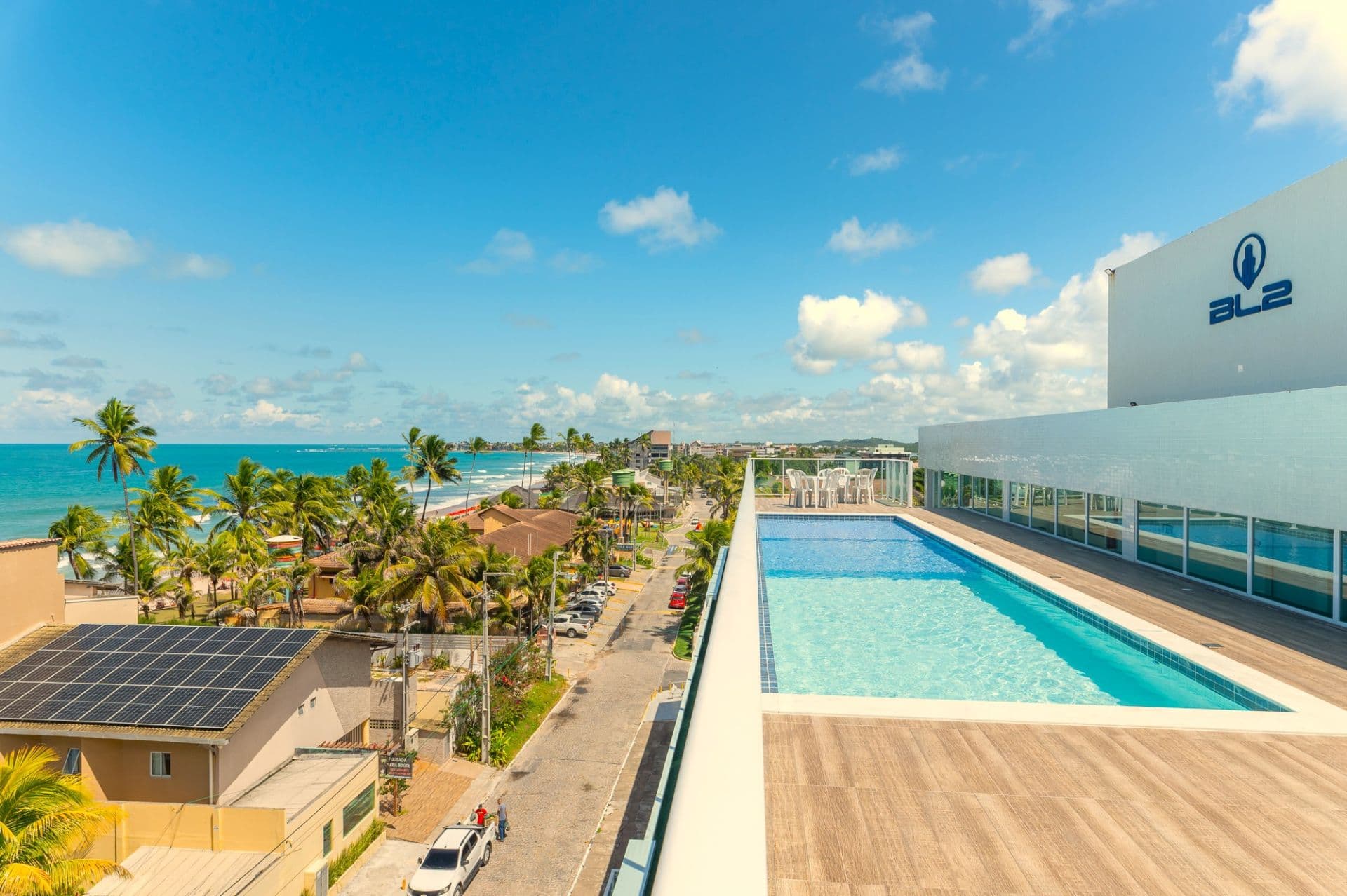 Studio a 30m do melhor trecho do mar de Porto de Galinhas